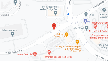 The Crossings at Webb Bridge Road in google map