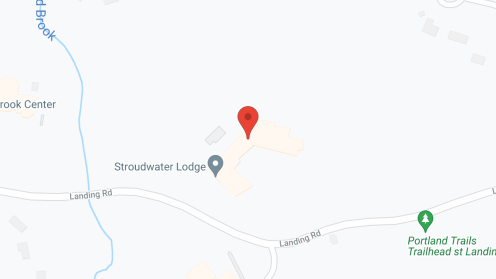 Map of the neighborhood around Stroudwater Lodge