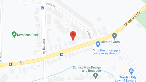 Map of the neighborhood around Angel's Retirement Home