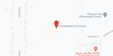 Meadows of Owosso in google map