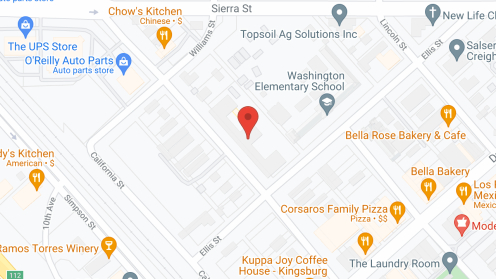 Map of the neighborhood around Marion Villas