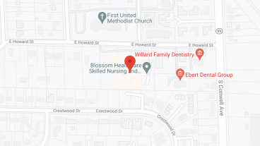 Willard Healthcare in google map