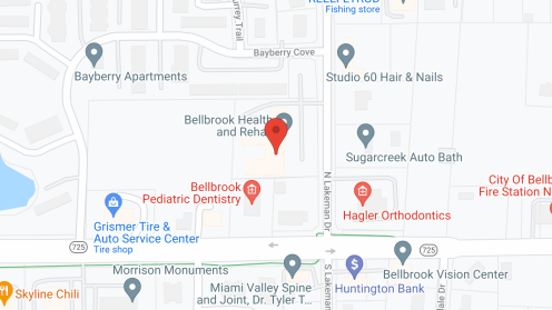 Map of the neighborhood around Pristine Senior Living & Post-Acute Care