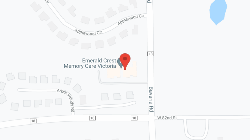 Map of the neighborhood around Emerald Crest of Victoria
