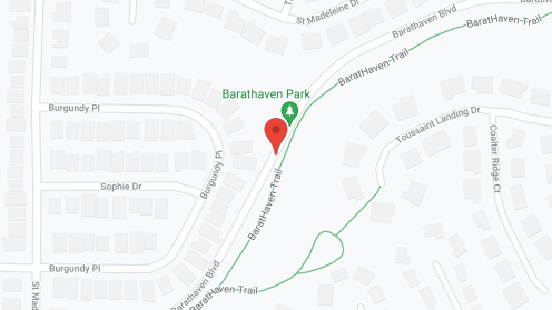 Map of the neighborhood around Barathaven Memory Care