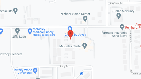 Map of the neighborhood around McKinley Manor