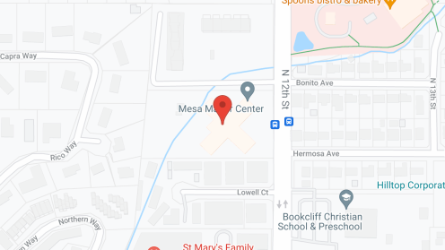 Map of the neighborhood around Integrated Health Svc
