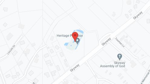 Map of the neighborhood around SunBridge Care Center for Paradise