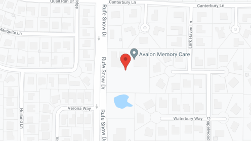 Map of the neighborhood around Avalon Memory Care - Keller