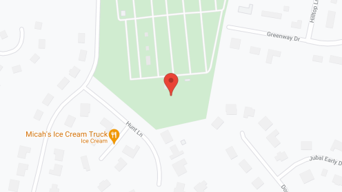 Map of the neighborhood around Morningside House of Fredericksburg