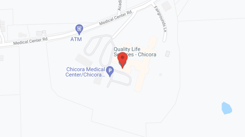 Map of the neighborhood around Quality Life Services Chicora