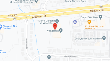 Merrill Gardens at Woodstock in google map