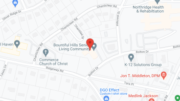 Bountiful Hills Senior Living in google map
