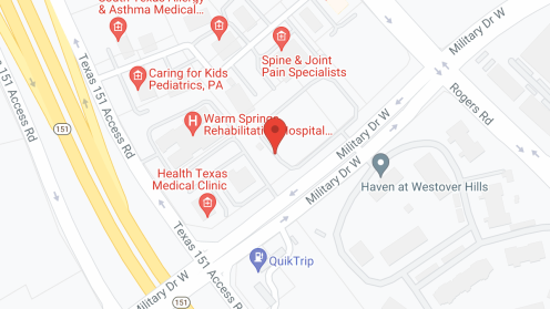 Map of the neighborhood around The Ridge at Westover Hills