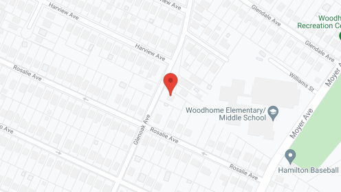 Map of the neighborhood around Calming Acres II