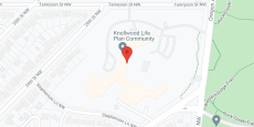 Army Distaff Foundation and Knollwood in google map