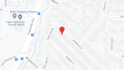 Map of the neighborhood around The Jackson Place II