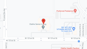 The Healthcare Resort of Olathe in google map