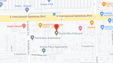 Grand Villa of DeLand in google map