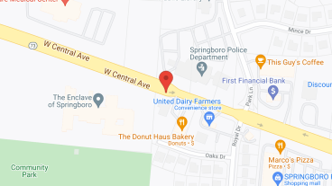 The Enclave of Springboro in google map
