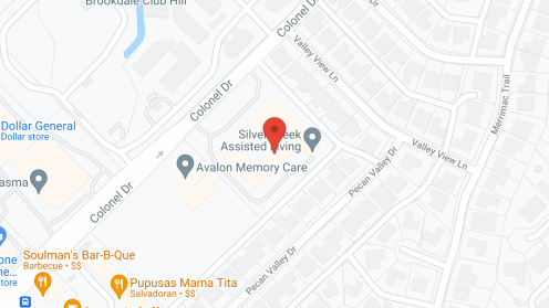 Map of the neighborhood around Silver Creek Garland
