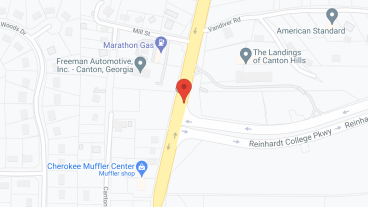 The Landing of Canton Hills in google map