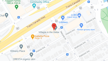 Villagia in the Glebe in google map