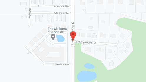 Map of the neighborhood around The Goldton at Adelaide