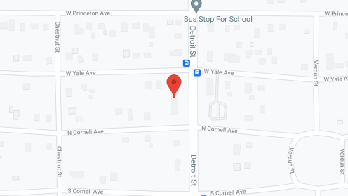 Map of the neighborhood around Bentley Manor #8