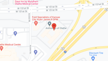 Anthology of Olathe in google map
