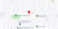 Library Terrace Assisted Living in google map