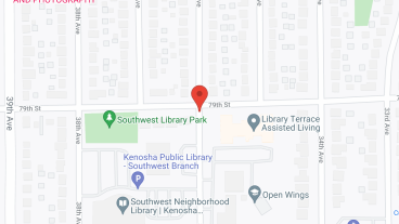 Library Terrace Assisted Living in google map