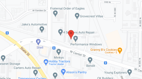 Map of the neighborhood around Grovecrest Villas