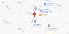 Carrington Place of Rural Retreat in google map