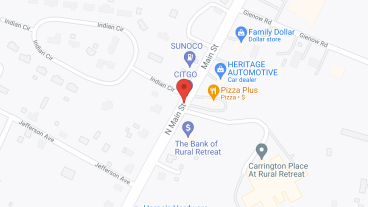 Carrington Place of Rural Retreat in google map