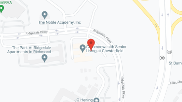 Commonwealth Senior Living at Chesterfield in google map