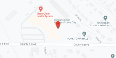 Elysian Senior Homes of Lake City in google map