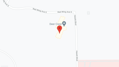 Map of the neighborhood around Deer Crest Senior Living