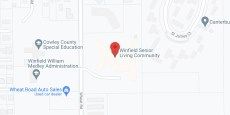 Winfield Senior Living in google map