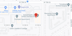 Overland Park Nursing & Rehab Center in google map