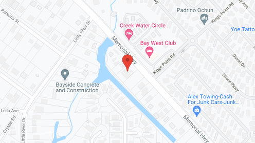 Map of the neighborhood around La Casa ALF