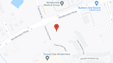 Towne Club Windermere in google map