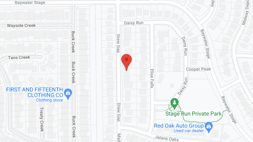Map of the neighborhood around Happy Hearts