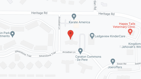 Map of the neighborhood around Angels on Arcadian