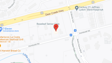 Roseleaf Senior Care in google map