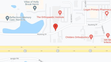 Villas of Holly Brook Herrin in google map