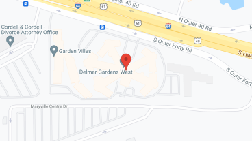 Delmar Gardens West in google map