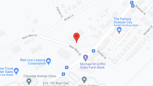 Map of the neighborhood around Keystone Place Apartments