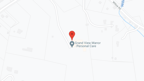 Map of the neighborhood around Grand View Manor