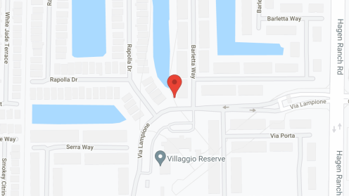 Map of the neighborhood around Villaggio Reserve